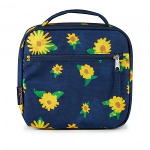 Bolsa De Almuerzo JanSport LUNCH BREAK Bolsas Azul Marino Amarillo | ECCIF74807