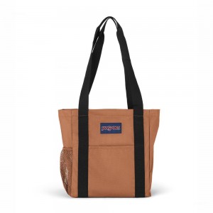 Bolso Tote JanSport SHOPPER TOTE X BAG Bolsas Marrones | ECJKU61544