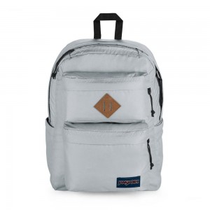 Mochila Para Portátil JanSport Double Break Mochilas Gris | AECDF13250