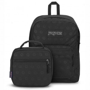 Mochila Para Portátil JanSport HAPPY AND SAD BUNDLE Mochilas Negras | YECGT13206