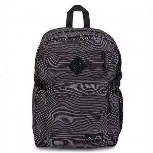 Mochila Para Portátil JanSport Main Campus Mochilas Negras | BECSO17730