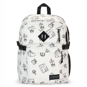 Mochila Para Portátil JanSport Main Campus Mochilas Blancas | DECKV96791