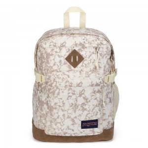 Mochila Para Portátil JanSport SUEDE CAMPUS Mochilas Beige | AECWC96864