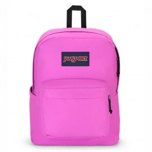 Mochila Para Portátil JanSport SuperBreak® Plus Mochilas Rosas | ECICD62127