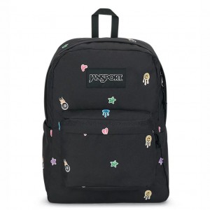 Mochila Para Portátil JanSport SuperBreak® Plus Mochilas Negras | QECUV71934