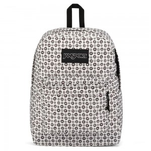 Mochila Para Portátil JanSport SuperBreak® Plus Mochilas Blancas Negras | DECVO51776