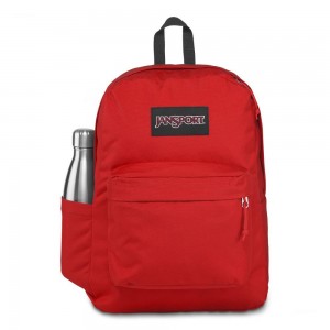 Mochila Para Portátil JanSport SuperBreak® Plus Mochilas Rojas | MECHR73450