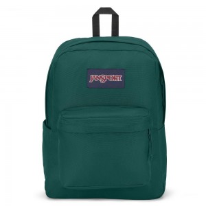 Mochila Para Portátil JanSport SuperBreak® Plus Mochilas Verde Oscuro | ECEGJ56817