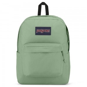 Mochila Para Portátil JanSport SuperBreak® Plus Mochilas Verde | PECQX67003