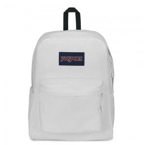 Mochila Para Portátil JanSport SuperBreak® Plus Mochilas Blancas | EECHC97115