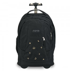 Mochilas de trabajo JanSport Driver 8 Rolling Mochilas Negras | GECUC93844