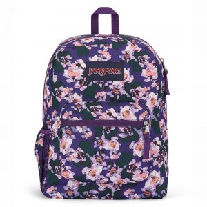 Mochilas escolares JanSport CROSS TOWN Mochilas Moradas | DECKV28125