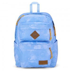 Mochilas escolares JanSport Double Break Mochilas Azules | EECVG22875