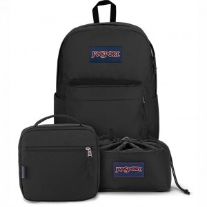 Mochilas escolares JanSport MIDNIGHT BUNDLE Mochilas Negras | PECQX99440