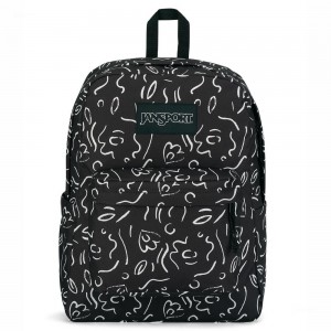 Mochilas escolares JanSport SuperBreak® Mochilas Negras | ECZPD98804