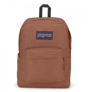 Mochilas escolares JanSport SuperBreak® Plus Mochilas Marrones | PECQX27283