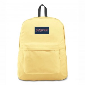 Mochilas escolares JanSport SuperBreak® Plus Mochilas Amarillo | XECBH98887