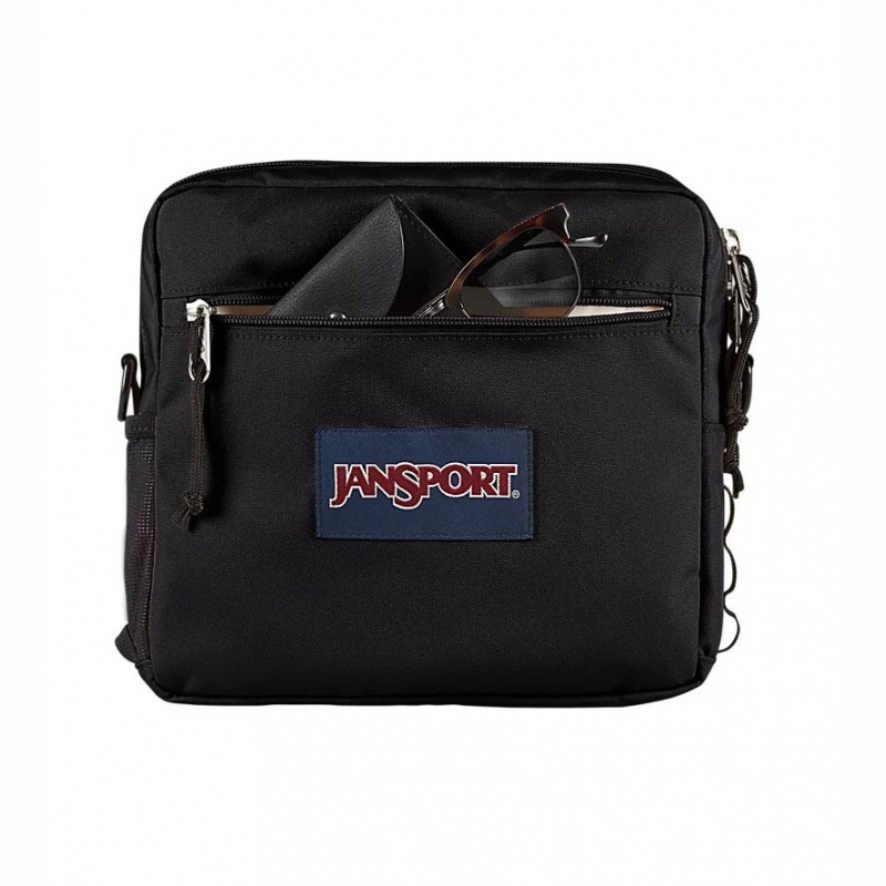 Bolsos Cruzados JanSport CENTRAL ADAPTIVE Bolsas Negras | PECQX59038