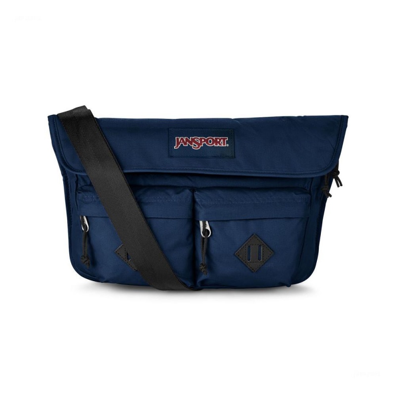 Bolsos Cruzados JanSport Larimer Bolsas Azul Marino | FECUI25546