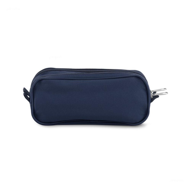 Cajas de lápices JanSport Large Accessory Pouch Bolsas Azul Marino | ECXBR61354