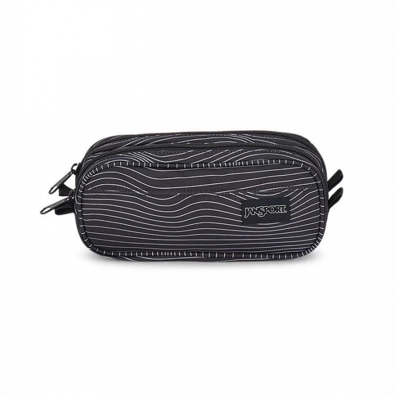 Cajas de lápices JanSport Large Accessory Pouch Bolsas Negras | ECXBR68190