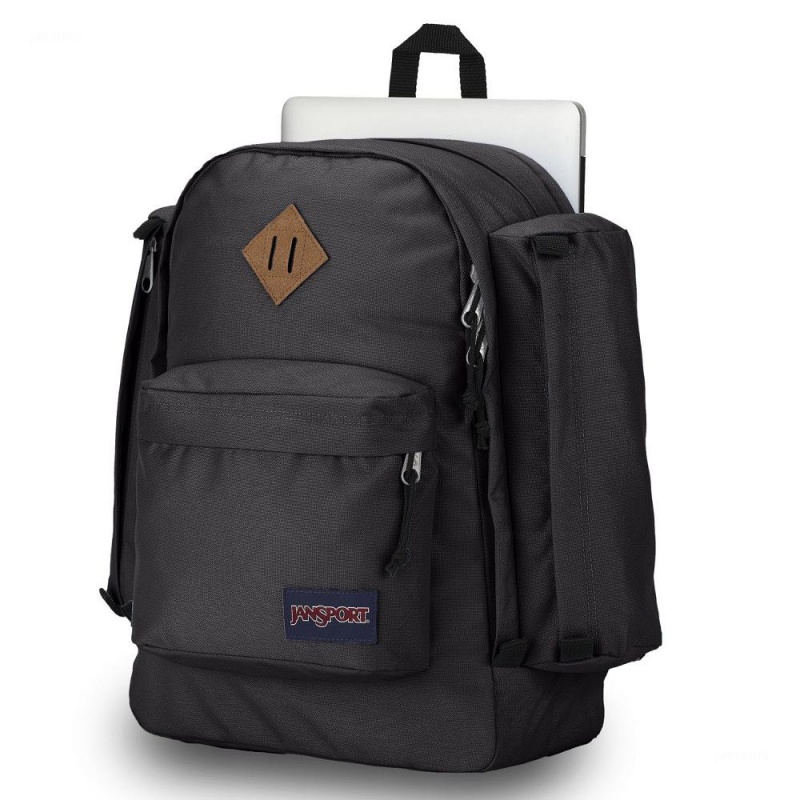 Hiking Backpack JanSport Field Pack Mochilas Negras | EECHC24181