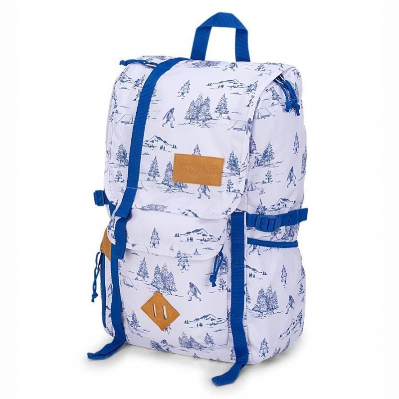 Hiking Backpack JanSport Hatchet Mochilas Blancas Azules | ECQAV83153