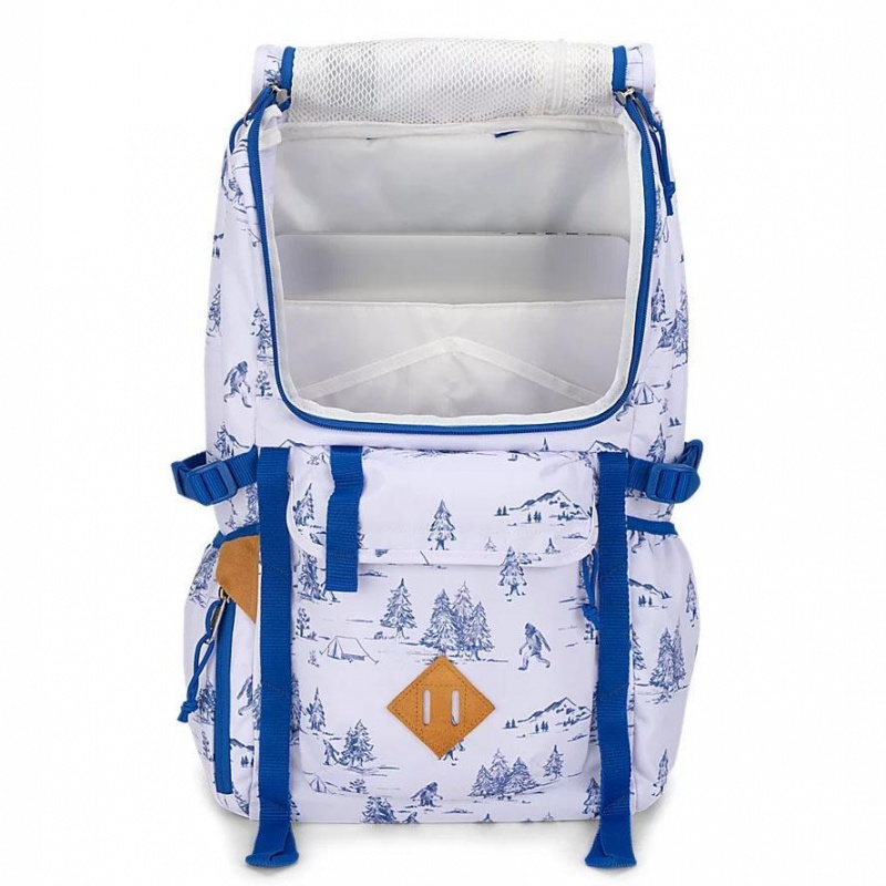 Hiking Backpack JanSport Hatchet Mochilas Blancas Azules | ECQAV83153