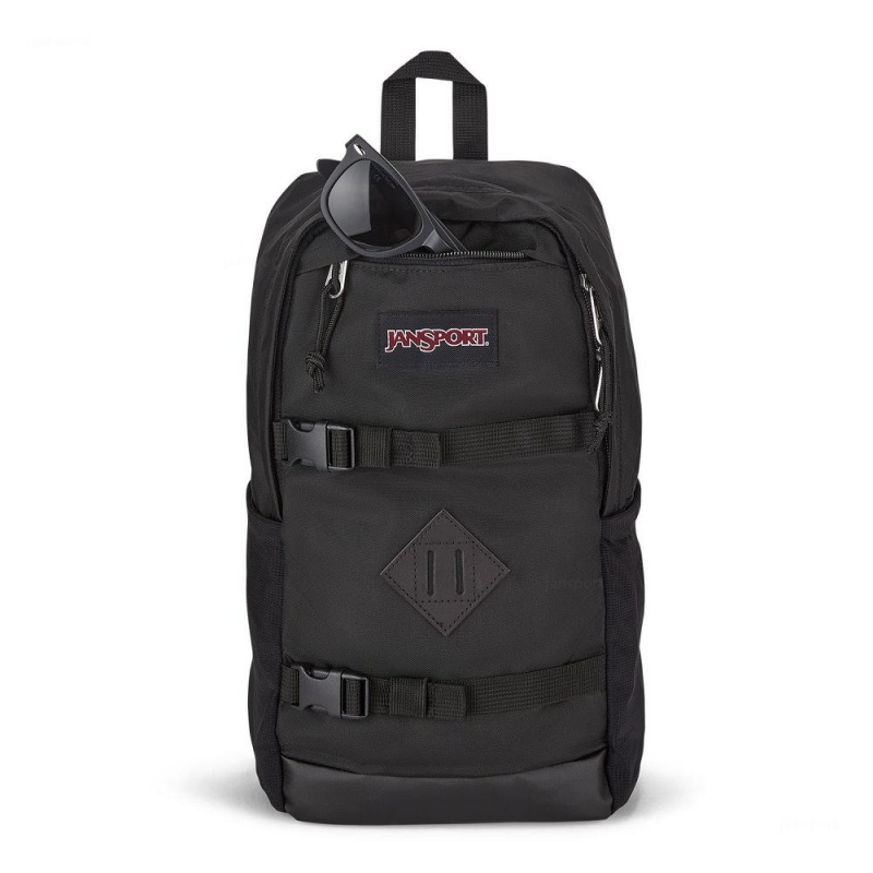 Messenger Bags JanSport Off Campus Sling Mochilas Negras | DECVO22105