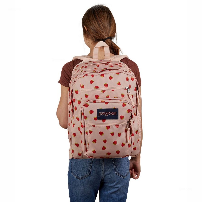 Mochila Para Portátil JanSport BIG STUDENT Mochilas Rosas Rojas | ECJZR89819