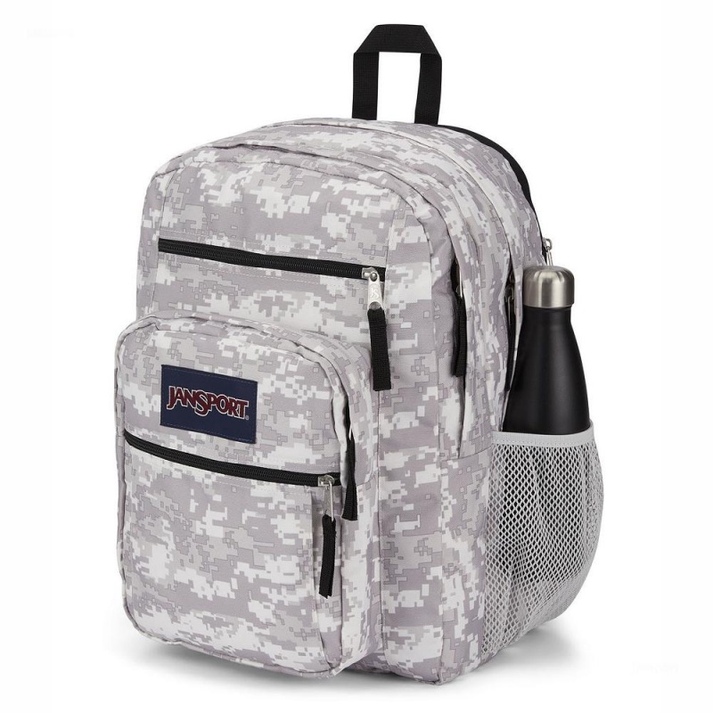 Mochila Para Portátil JanSport BIG STUDENT Mochilas Gris Camuflaje | MECFT91994