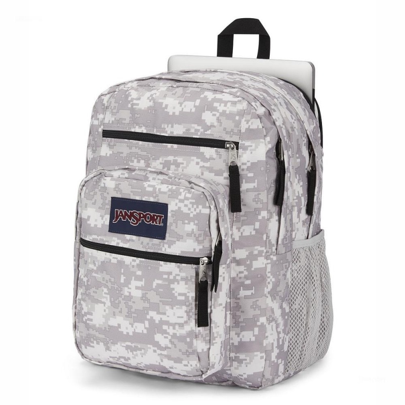 Mochila Para Portátil JanSport BIG STUDENT Mochilas Gris Camuflaje | MECFT91994