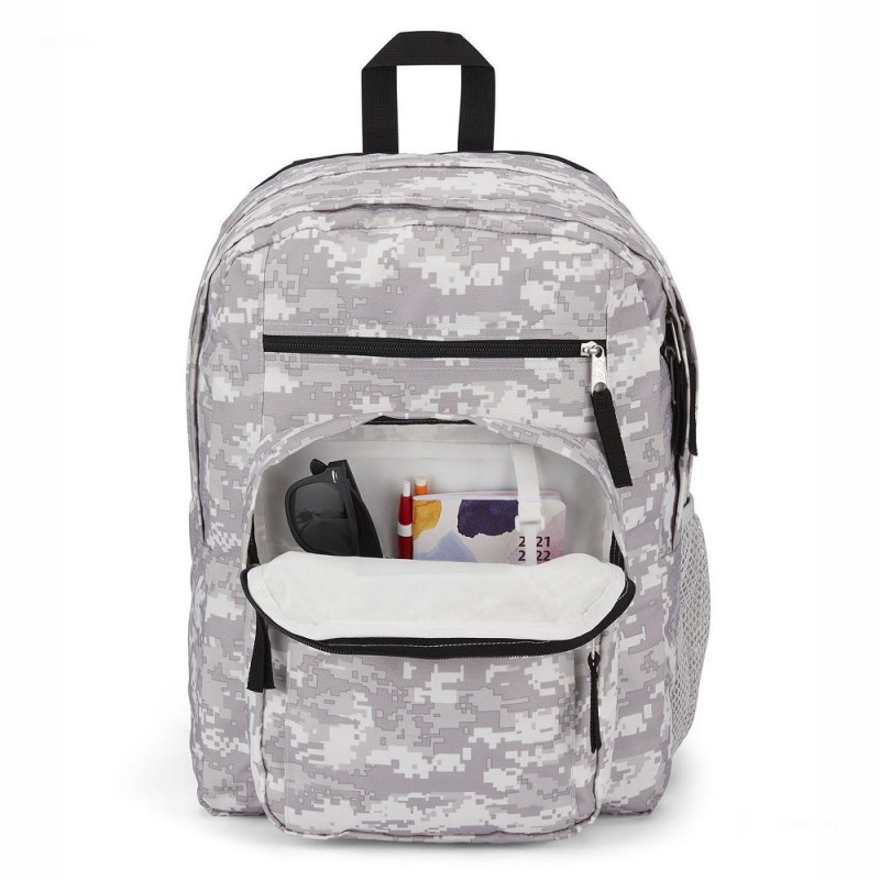 Mochila Para Portátil JanSport BIG STUDENT Mochilas Gris Camuflaje | MECFT91994