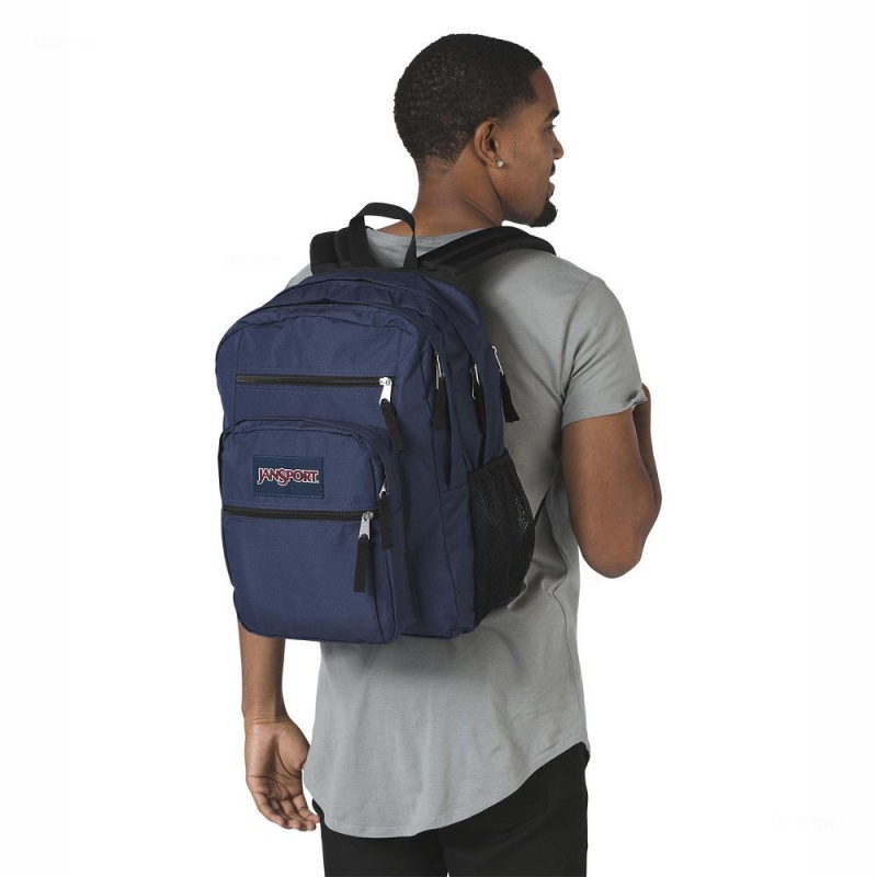 Mochila Para Portátil JanSport BIG STUDENT Mochilas Azul Marino | ECNEJ92397