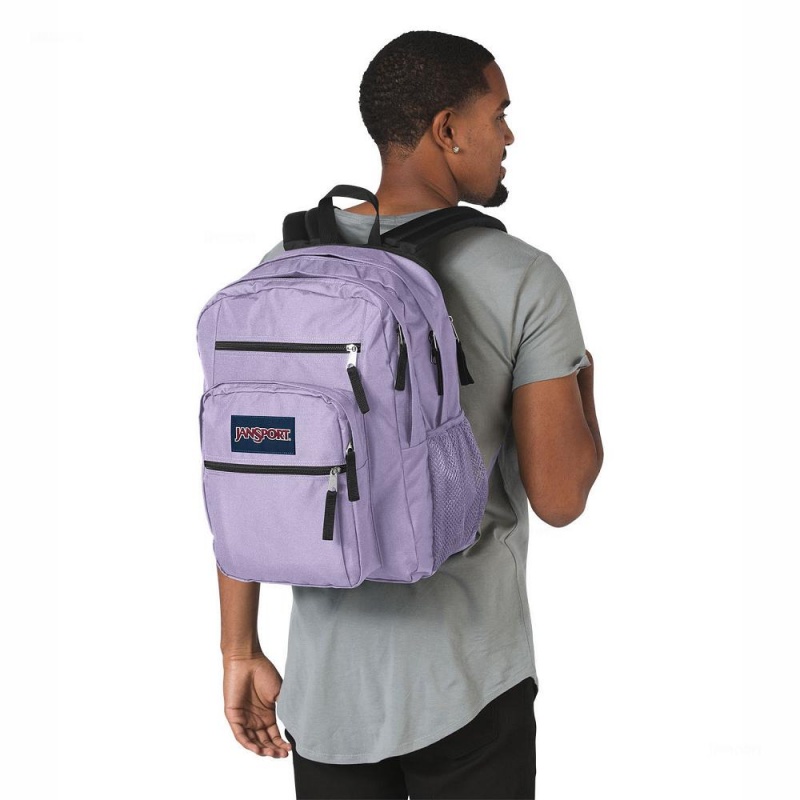 Mochila Para Portátil JanSport BIG STUDENT Mochilas Moradas | ECIIZ97046