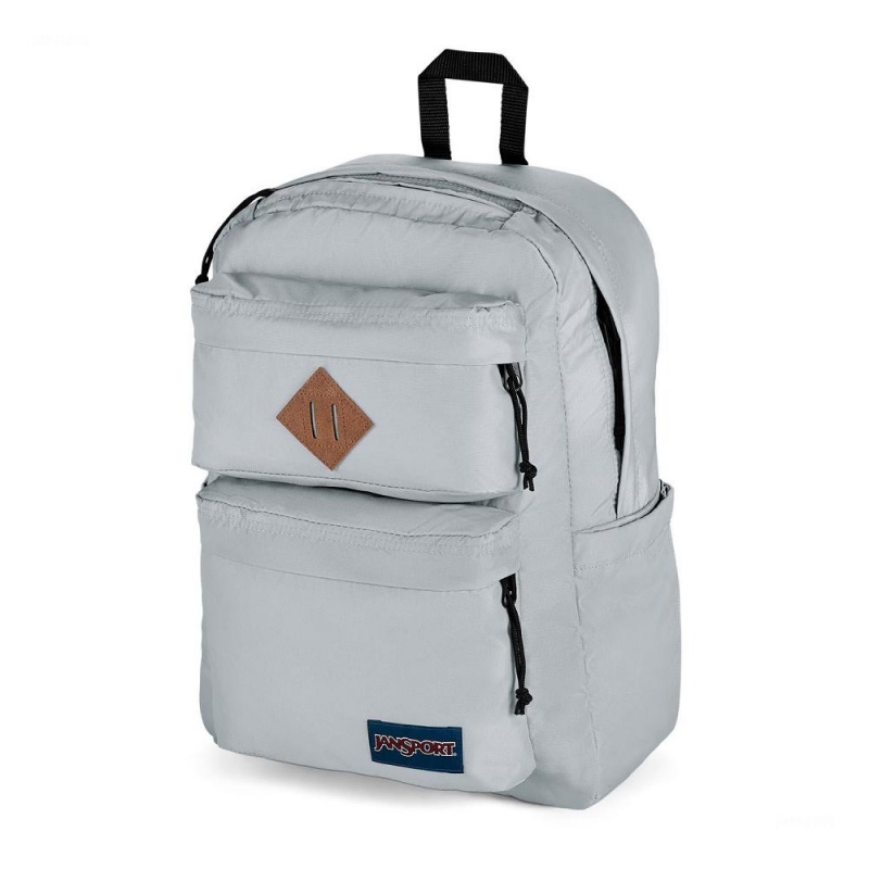 Mochila Para Portátil JanSport Double Break Mochilas Gris | AECDF13250