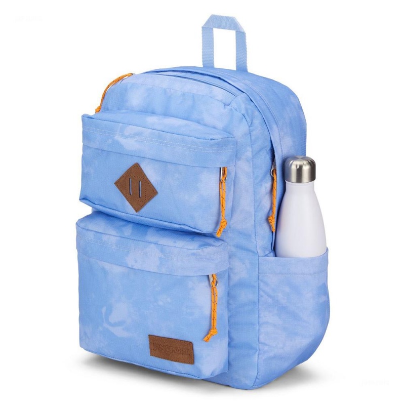 Mochila Para Portátil JanSport Double Break Mochilas Azules | LECTR90909