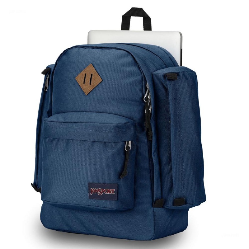 Mochila Para Portátil JanSport Field Pack Mochilas Azul Marino | DECKV70260