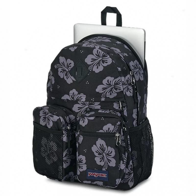 Mochila Para Portátil JanSport GRANBY Mochilas Negras Gris | ECCIF28904