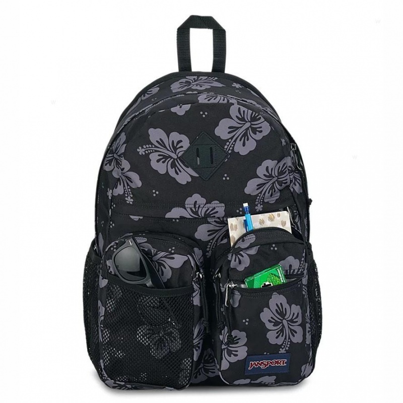 Mochila Para Portátil JanSport GRANBY Mochilas Negras Gris | ECCIF28904