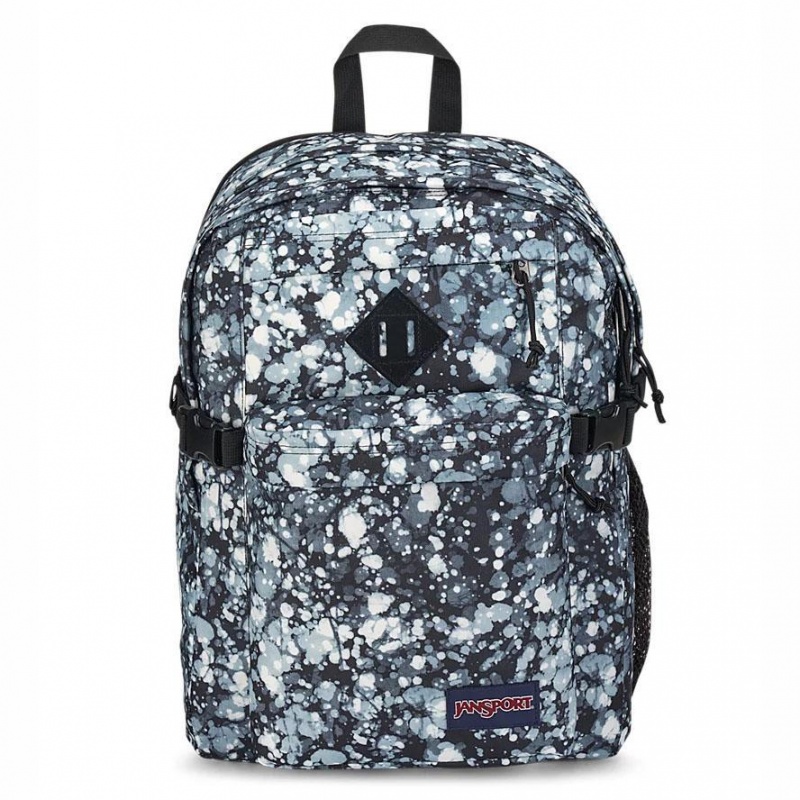 Mochila Para Portátil JanSport Main Campus Mochilas Azules Negras | DECVO66092