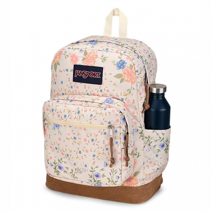 Mochila Para Portátil JanSport Right Pack Mochilas Beige | ECXBR31430