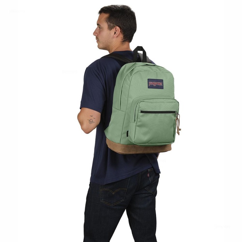 Mochila Para Portátil JanSport Right Pack Mochilas Verde | PECQX42745