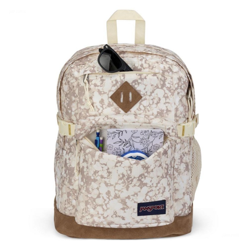 Mochila Para Portátil JanSport SUEDE CAMPUS Mochilas Beige | AECWC96864