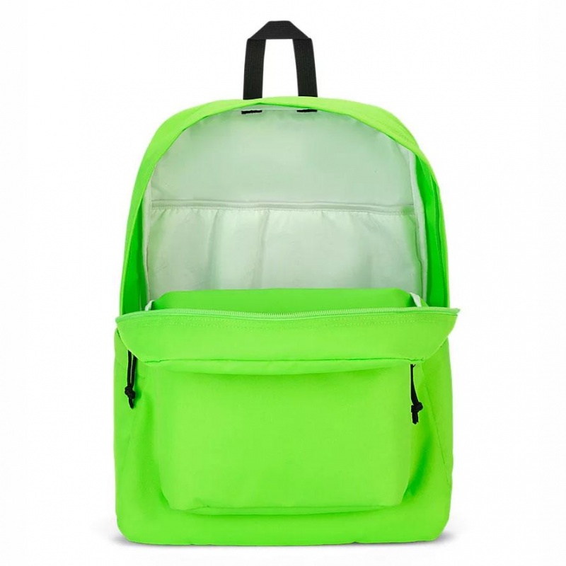 Mochila Para Portátil JanSport SuperBreak® Plus Mochilas Verde | ECJZR55699