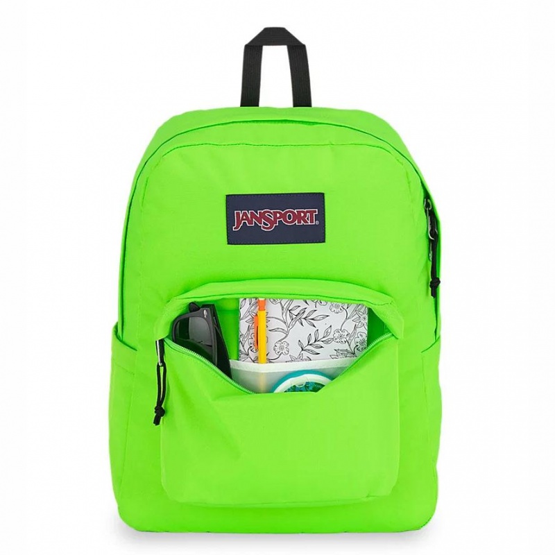 Mochila Para Portátil JanSport SuperBreak® Plus Mochilas Verde | ECJZR55699