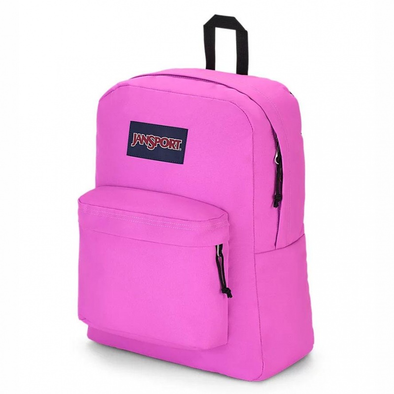 Mochila Para Portátil JanSport SuperBreak® Plus Mochilas Rosas | ECICD62127