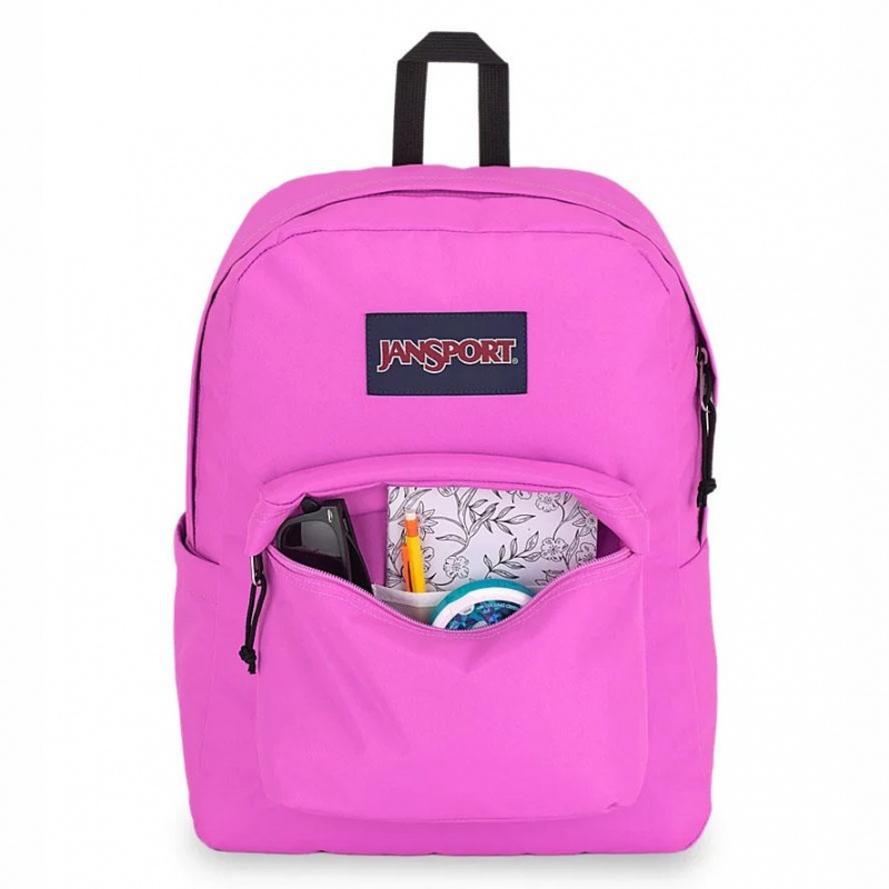 Mochila Para Portátil JanSport SuperBreak® Plus Mochilas Rosas | ECICD62127