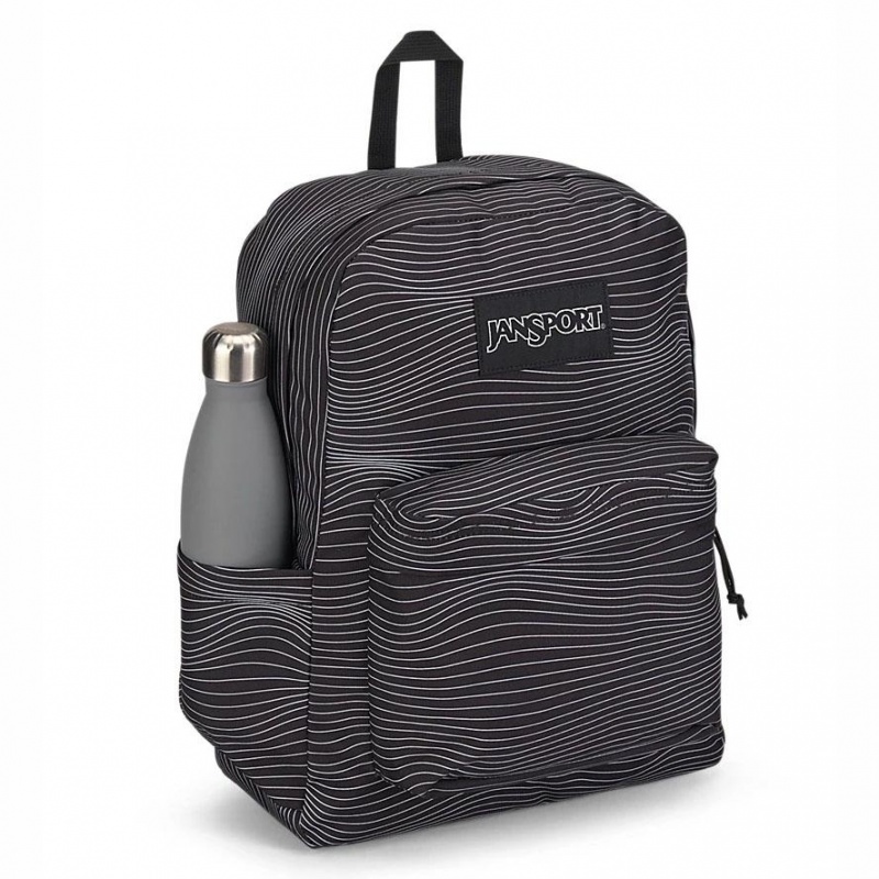 Mochila Para Portátil JanSport SuperBreak® Plus Mochilas Negras | AECDF10027