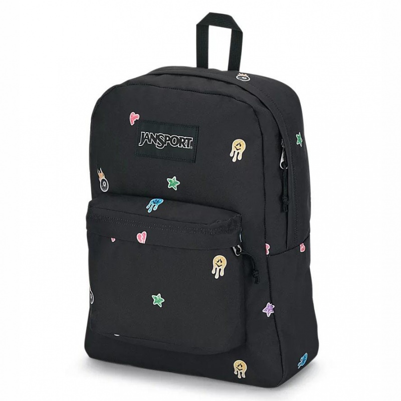 Mochila Para Portátil JanSport SuperBreak® Plus Mochilas Negras | QECUV71934